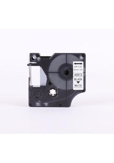 Cestag D1 40913 Plastik Şerit Etiket 9MM Beyaz