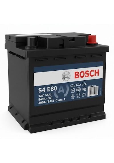 Bosch S4 E80 12 V 55ah 540 A En Efb Star-stop Akü-yerinde Montaj