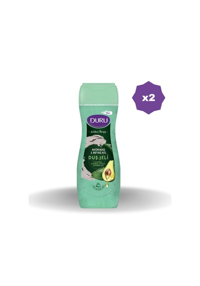 Duru Well Threapy Avokado& Kil Duş Jeli 450 Ml - 2 Adet