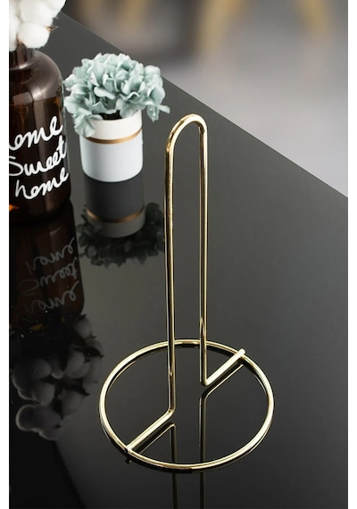 Metal Kağıt Havluluk Çelik Gold Kaplama Dik Havlu Peçetelik Standart Ve Büyük Boy Rulo Sarı Metal Diğer