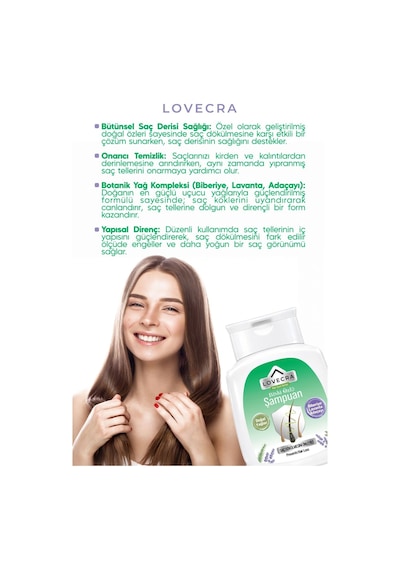 Dökülen Saçlar İçin Şampuan Biberiye Lavanta Adaçayı Yağı Güçlü Bakım Saç Canlılığı 290 Ml Tüm Saç Tipleri
