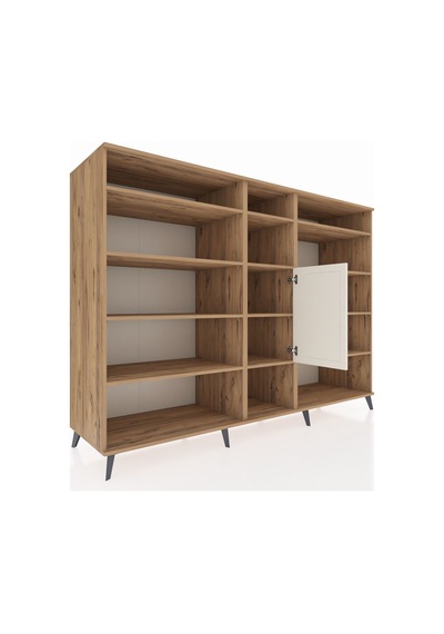 Kronos Dolap 12 Raflı Tek Kapaklı 220x59x163 Çam-aytaşı/çam Çam-aytaşı/çam Kronos Dolap 12 Raflı Tek Kapaklı 220x59x163 Çam-aytaşı/çam Çam-aytaşı/çam