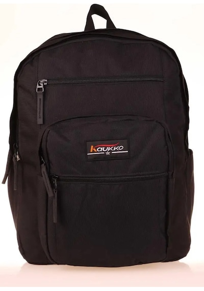 Kaukko Sırt Çantası Full Pocket Siyah K1599 Çok Renkli