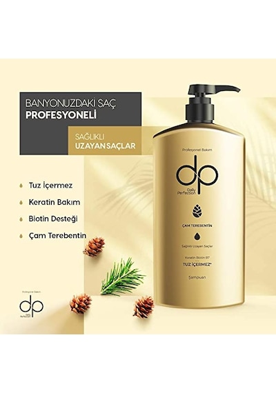 Dp Daily Perfection Çam Terebentin Tuzsuz Şampuan Pompalı 800 ML