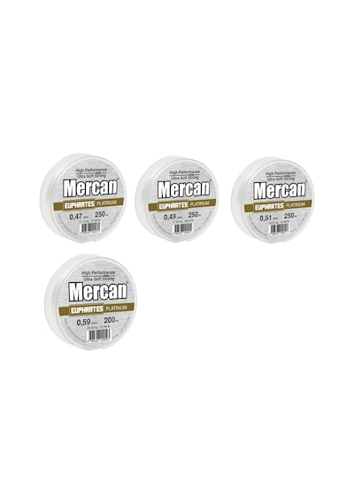 Mercan Euprates Platinum BEYAZ 300 M Makara Misina
