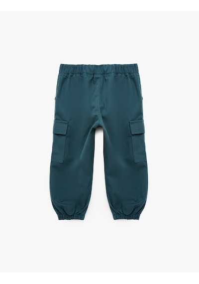 Koton Cep Detaylı Rahat Kesim Pamuklu Gabardin Jogger Kargo Pantolon Lacivert 7wmb40023tw Koton Cep Detaylı Rahat Kesim Pamuklu Gabardin Jogger Kargo Pantolon Lacivert 7wmb40023tw