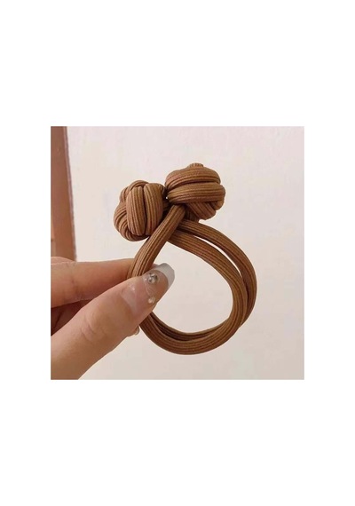 So Much Yeni Model Büyük Boy Sıkı Lastik Toka Kahve - 665952013 Kahve - 665952013 Kahve