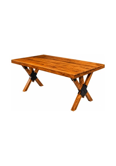 Masif Ahşap Masa 60x120 Cm - Demir Bağlantılı Çapraz Ağaç Ayaklı Doğal Çam Yemek Masası Diğer Masif Ahşap Masa 60x120 Cm - Demir Bağlantılı Çapraz Ağaç Ayaklı Doğal Çam Yemek Masası Diğer