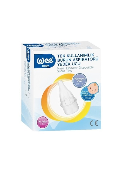 Wee Baby 163 Burun Aspiratörü Yedek Uç 10'lu