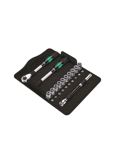 Wera 8006 SC 1 Cırcır Zyklop Hibrit Karma Set 1/2" 05004090001