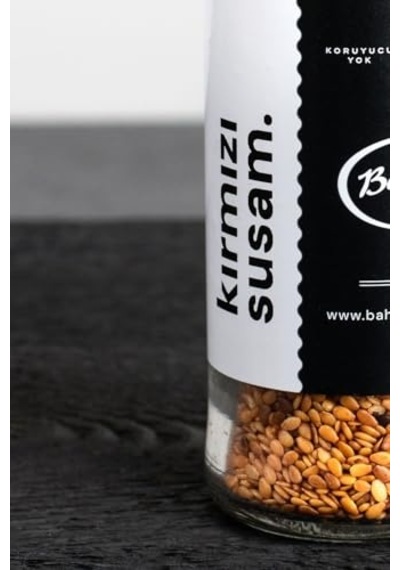 Dükkanı Kırmızı Susam 65gr Cam Genel