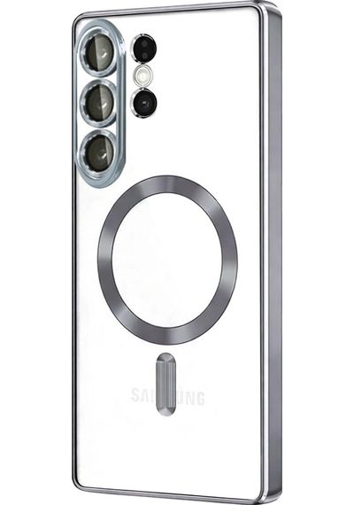 Samsung Galaxy Uyumlu  S26 Ultra Kross Magneticsafe Kapak Titan Gri