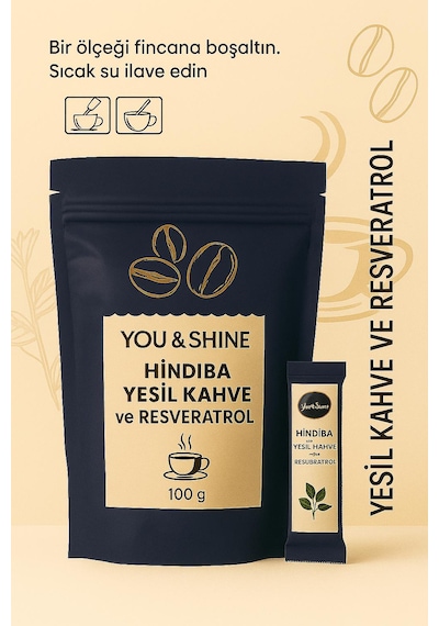 Youshine Takviye Edici Tok Tutmaya Destek Hindiba Kahvesi 100 G