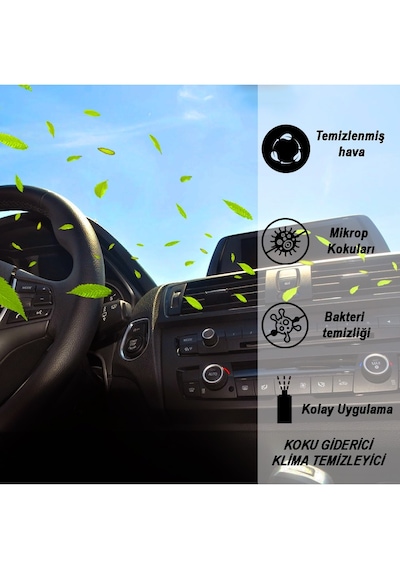 Autowax Araba Klima Temizleyici Hava Tazeleyici Koku Bombası 150ml 2'li