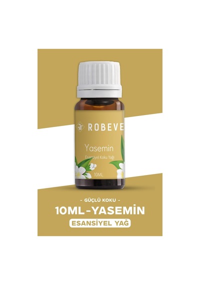 Robeve Yasemin Uçucu Yağ Esansiyel Yağ Uçucu Koku Yağı Hava Nemlendirici Uçucu Yağı Difüzör Esansı 10ml