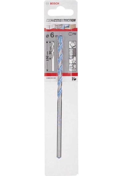 Bosch CYL-9 MultiConstruction 6x150 mm Çok Amaçlı Delme Ucu - 2608596060