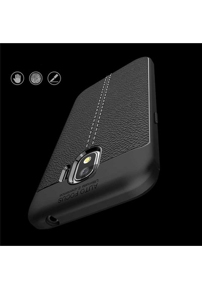 Samsung Uyumlu Galaxy J2 Pro 2018 Kılıf Zore Niss Silikon Kapak Gri
