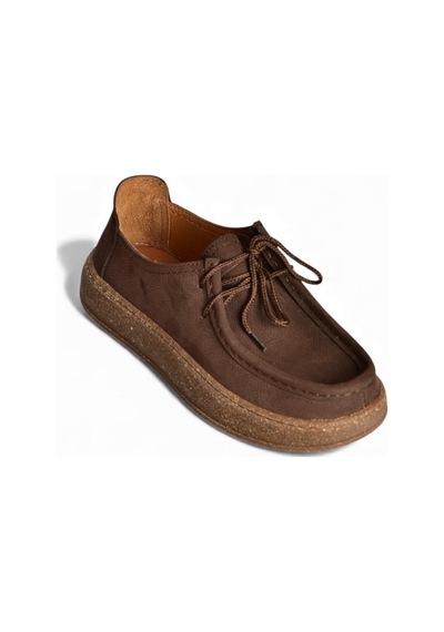 Fox Shoes V944092701 Kahverengi Hakiki Deri Nubuk Günlük Ayakkabı Kahverengi