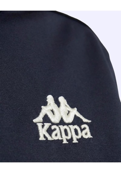 Kappa 222 Banda Alber Full Zip Kadın Siyah Regular Fermuarlı Eşofman Üstü