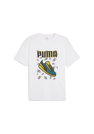 Puma Graphıcs Sneaker Tee Erkek Kısa Kollu Tişört 68320902 Beyaz