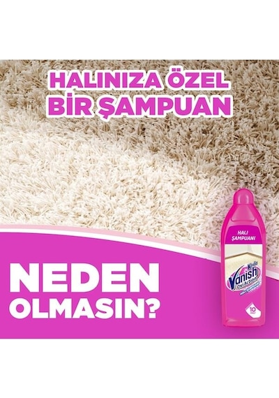 Vanish Halı Şampuanı Elde 850 ml