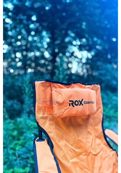 Rox Campıng Katlanır Kamp Sandalyesi - Sarı Sarı