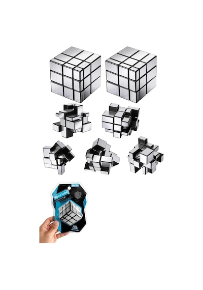 Moyu 3x3 Mirror Küp Gümüş Aynalı Parlak Zeka Küpü Akıl Küpü Rübik Küp