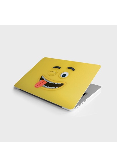 Laptop Sticker Bilgisayar Notebook Pc Kaplama Etiketi 3D Emoji 1