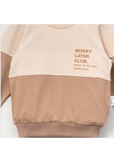 Overdo Kids Erkek Çocuk 5-8 Yaş Baskılı Sweat Çok Renkli