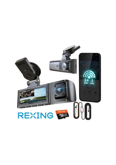 Rexıng R316 4k Gps Wı-fı Arac Kamerası + 64gb Sd
