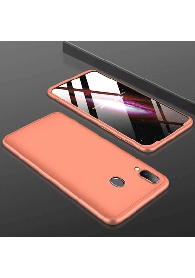 Galaxy M20 Kılıf Zore Ays Kapak Rose Gold