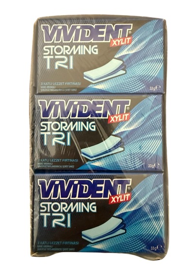 Xylit Storming Tri Nane Aromalı Sakız 18 Adet 33 G