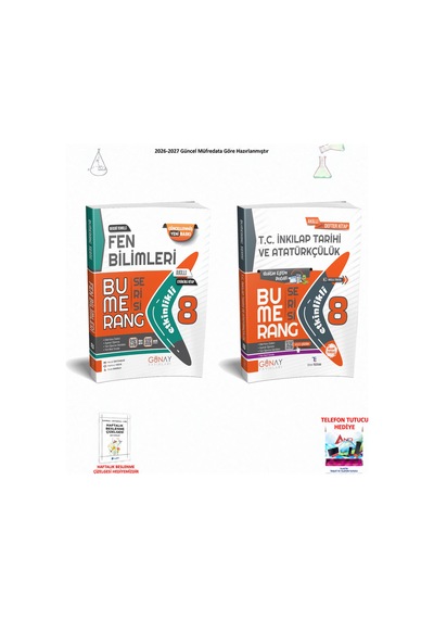 Günay 8. Sınıf Lgs Tüm Dersler 144 Hediyeli 2 Kitap Seti
