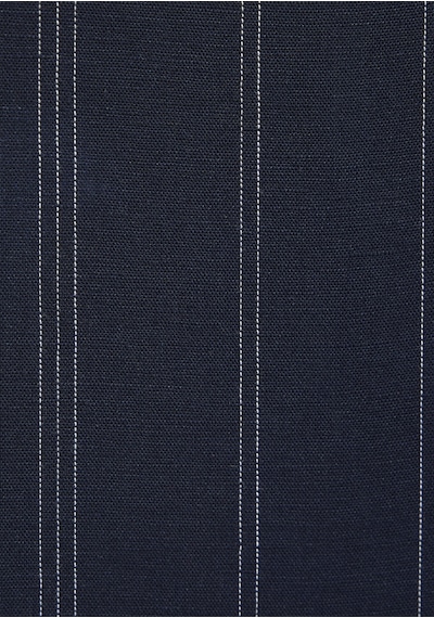 Mavi - Keten Karışımlı Lacivert Gömlek 0211979-91592