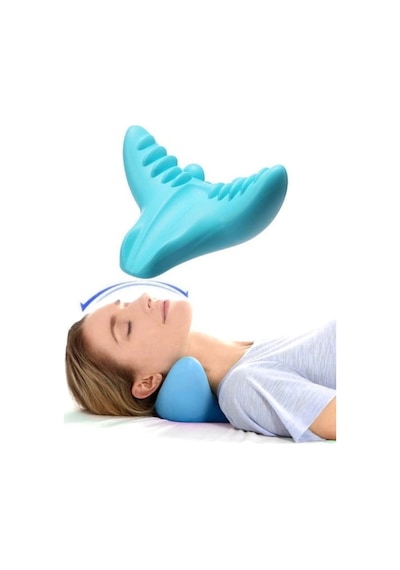 Bay Ergonomik Boyun Masaj Yastığı Servikal Traksiyon Destekli, Omurilik Ortopedik Yastık Najmaddin Diğer