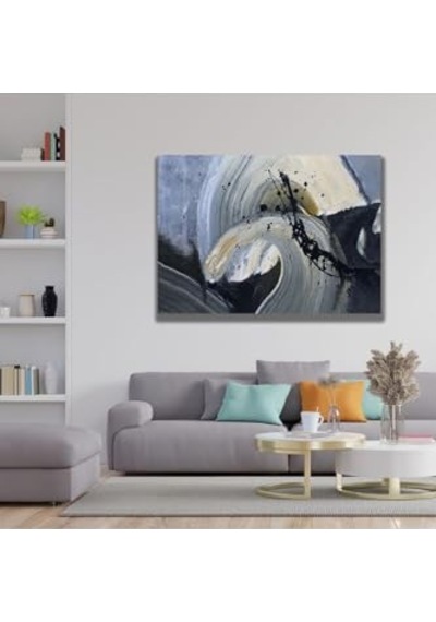 Gaagart Tekli Yatay Kanvas Tablo Uv Baskı Modern Soft Fırça Darbeleri 70 X 50 Gartnm8625 -