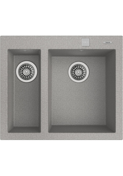 Teka Forsquare 590 Tg Stone Grey - Ankastre Kumanda Sifonlu Granit Eviye - Gri - 59 CM - 115260020