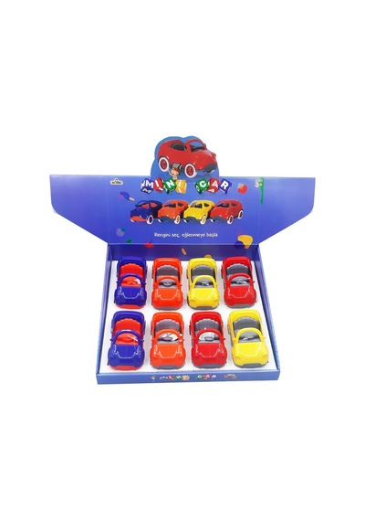 Galtoys Mini Car Dısplay Araba 8x8 4asst.