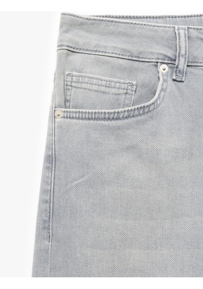 Koton Normal Bel Pamuklu Skinny Fit Jean Pantolon - Michael Jean Gri 6wam40026ıd Gri Koton Normal Bel Pamuklu Skinny Fit Jean Pantolon - Michael Jean Gri 6wam40026ıd Gri
