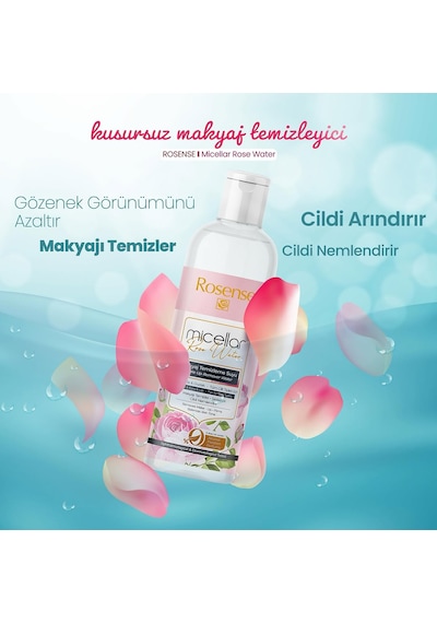 Rosense Micellar Gül Suyu 220 Ml