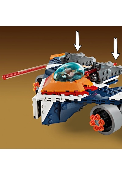 LEGO® Marvel Rocket’in Warbird Aracı Ronan’a Karşı 76278 8+ Yaratıcı Oyuncak Yapım Seti - 290 Parça
