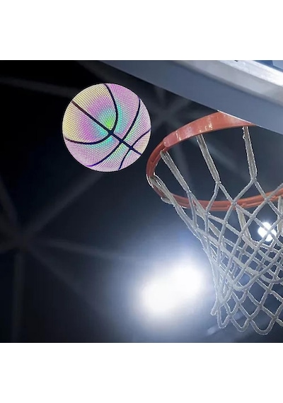Kapris Holografik Işıklı Basketbol Topu No: 7