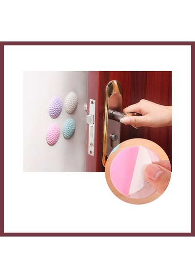 Storeşahin Çok Amaçlı Silikon Kapı Duvar Koruyucu Tampon 4lü Paket Shn0720