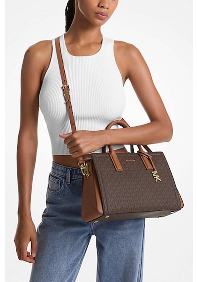 Michael Kors Kadın Md Satchel El Çantası - Kahverengi Kahverengi