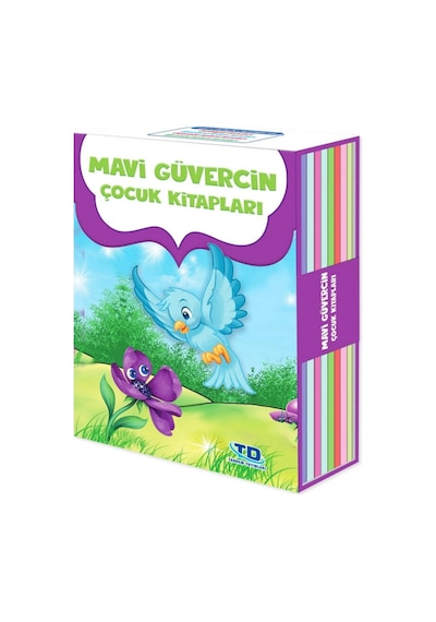 2. Ve 3.sınıf Mavi Güvercin Çocuk Kitapları 8 Kitap Kutulu Okuma Seti