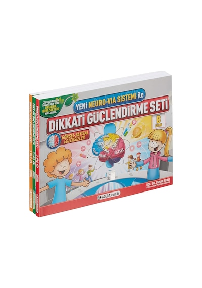 Dikkati Güçlendirme Seti Anasınıfı 3 Yaş