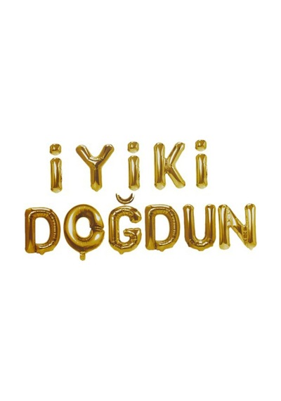 Gold Iyi Ki Doğdun Folyo Balon 16 Inç
