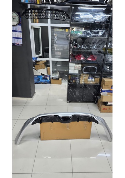 Ford Focus Hb Arka Karlık Tampon Eki 2431 Boya Kodu Boyalı Plastik Aytozu Gri