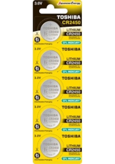 Toshiba Toshıba Cr 2450 Lıthıum 5li Pil