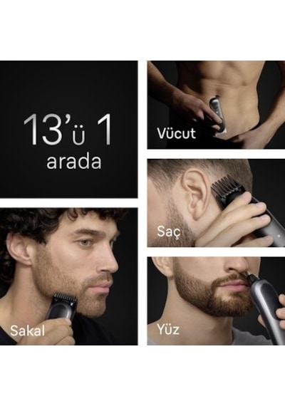 Hepsi Bir Arada Tıraş Kiti, 13'ü 1 Arada, Pratik Kullanım
